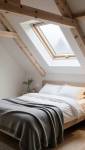 chambre amis dans les combles