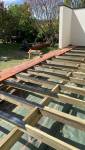 Travaux de pose de terrasse bois sur lambourdes - Montauban 82