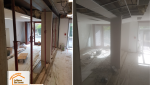 La Maison des Travaux Albertville, rénovation local commercial Albertville, transformation bureau en salle de sport, ouverture mur porteur Savoie, accompagnement financement travaux