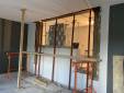 Travaux d'ouverture dans un mur porteur : étaiement et démolition (villa à Saint Germain au Mont D'Or- 69650)