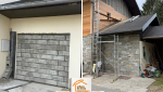 La Maison des Travaux Moûtiers, rénovation garage Savoie, aménagement studio complet, courtier en travaux Albertville, parquet et faïence Mercury