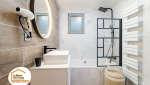aménagement intérieur Gex, salle de bain fonctionnelle Divonne-les-Bains, meuble vasque design Saint-Genis-Pouilly, miroirs lumineux Ferney-Voltaire, optimisation espace Péron, rénovation