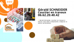 Faites appel à Gérald Schneider, courtier en travaux à Vesoul, pour une rénovation électrique sereine et accompagnée par des artisans qualifiés.