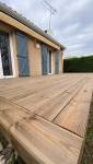Aménagement de terrasse en pin douglas - Montauban 82