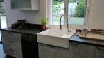 Equipement mural cuisine dans l'agreandissement de maison sur douarnenez (29100)