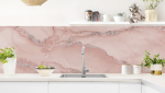 Crédence en marbre rose