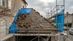 Rénovation de toiture à Saintes.