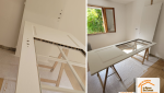travaux de rafraîchissement Albertville, pose sol PVC Savoie, rénovation intérieure appartement, courtier en travaux Moûtiers, artisans locaux fiables