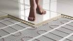 Chauffage au sol avec revêtement carrelage
