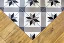 superbe mix&match enter eel carrelage et le parquet