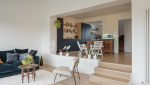 Rénovation d'une véranda à Saint-Sébastien-sur-Loire (44230) - marches pour rejoindre la cuisine 