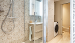 Rénovation de salle de bain/salle d'eau avec douche à l'italienne sans ressaut