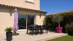 Terrasse avant travaux de rénovation