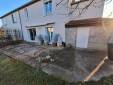 Terrasse en béton avant travaux de rénovation extérieure - Ambérieu-en-Bugey 01500