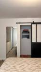 Porte à galandage terminée chambre parentale