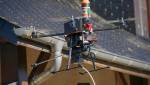 Nettoyage cheneaux et façade par drone