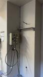 Aménagement du local technique temporaire en attendant l'installation électrique définitive