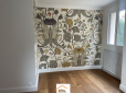 Papier peint original chambre Asnières-sur-Seine (92)