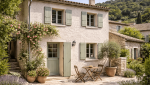 Revêtement de façade en crépi extérieur - Solliès-Toucas 83