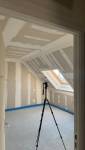 Chambre avant/après rénovation à Plémy – transformation complète de l’espace