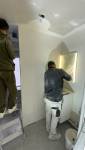 Mise en place des éléments sanitaires 