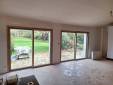 Installation de baies vitrées coulissantes en alu et bois - Les Moutiers-en-Retz 44760