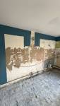 Dépose de l'existant, reprise des surfaces abimées