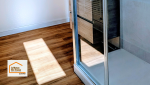 Pose de sol PVC au Guilvinec : revêtement imitation bois, résistant et esthétique pour un confort durable au quotidien.