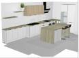 Plan 3D d'aménagement de cuisine - Alixan 26300