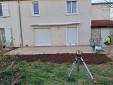 Travaux préparatoires à la construction de terrasse - Ambérieu-en-Bugey 01500