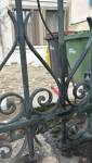 Restauration et repose d’un portail ancien à Troyes avant