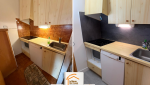  La Maison des Travaux Albertville, rénovation appartement Albertville, rénovation salle de bains Albertville, parquet PVC Albertville, crédence cuisine Albertville