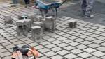 Avancement du chantier de pavage de cour – artisans partenaires La Maison Des Travaux Saint-Brieuc