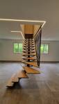 Nouvel escalier graphique et aérien