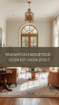 Rénovation énergétique maison individuelle