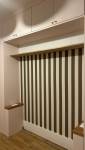  Aménagement de chambre sur mesure avec dressing, rangements et tête de lit intégrés à paris 