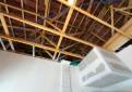 Plafond de garage avant travaux d'aménagement - Montauban 82000