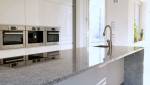 Plan de travail en Corian coloris gris
