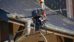 Nettoyage cheneaux et façade par drone