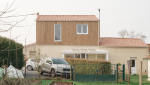 Surélévation de maison à Vertou pour créer un espace nuit (44120) - vue extérieur