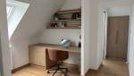 Bureau et couloir après rénovation suite parentale