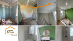 Nouvelle salle de bain à Xaintrailles : design sobre, matériaux durables et finitions soignées.