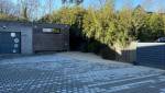 Vue d’ensemble du pavage extérieur après travaux – réalisation La Maison Des Travaux Saint-Brieuc