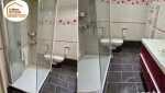 adaptation logement senior Bassin Genevois, douche sécurisée maison, rénovation salle de bains Haute-Savoie, travaux accessibilité maison, salle de bains accessible Pays de Gex, aménagement PMR logement