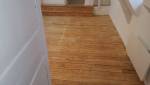 Plancher revigoré, poncé et vitrifié 