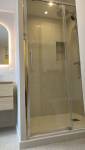 SDB de 6M2 avec douche 90X140 - WC - baignoire et meuble vasque 