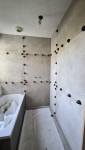 Pose dans le nouvel espace douche
