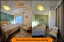  Décoration de chambre de l'espace coliving - Montauban 82000