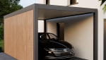 carport adossé à la maison