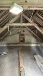 Travaux en cours de l’aménagement de combles
